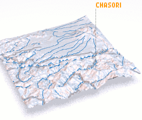 3d view of Chasŏ-ri