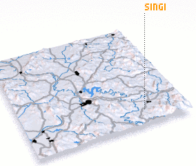 3d view of Sin\