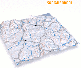 3d view of Sangjisŏng-ni