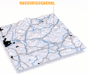 3d view of Maenurigogae-mal