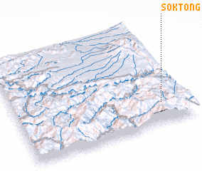 3d view of Sŏk-tong