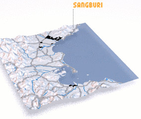 3d view of Sangbu-ri