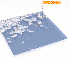 3d view of Chukchŏn-ni