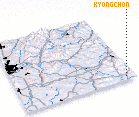 3d view of Kyŏng-ch\