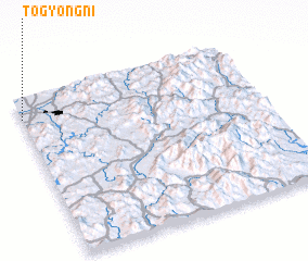 3d view of Togyŏng-ni