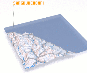3d view of Sangbukchŏm-ni