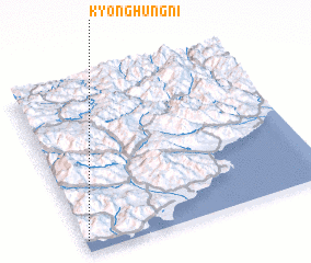 3d view of Kyŏnghŭng-ni