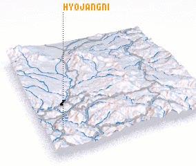 3d view of Hyojang-ni