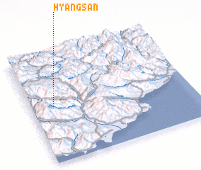 3d view of Hyangsan