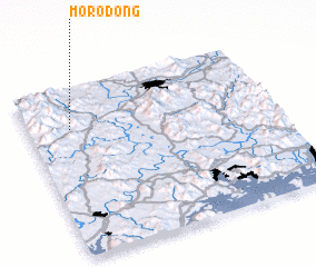 3d view of Moro-dong