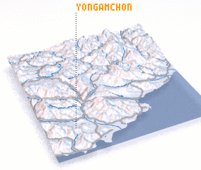 3d view of Yongam-ch\