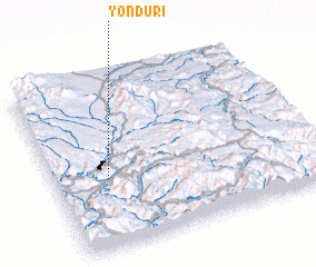 3d view of Yŏndu-ri