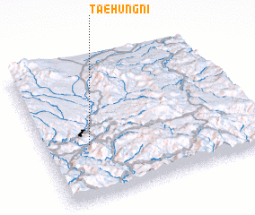 3d view of Taehŭng-ni