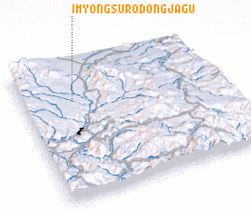 3d view of Imyŏngsu-rodongjagu