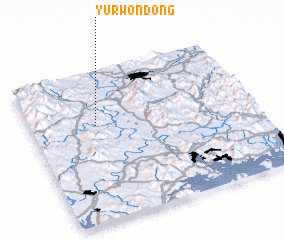 3d view of Yurwŏn-dong