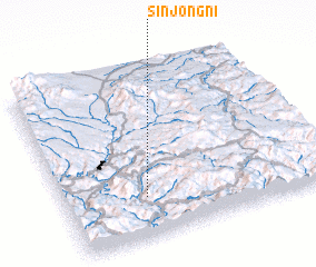 3d view of Sinjŏng-ni