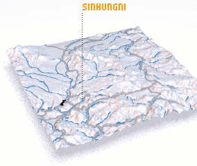 3d view of Sinhŭng-ni