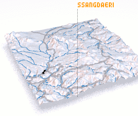 3d view of Ssangdae-ri