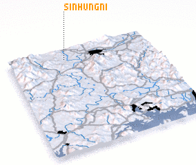 3d view of Sinhŭng-ni