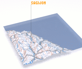 3d view of Sagijŏm