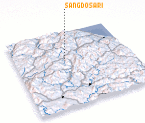 3d view of Sangdosa-ri