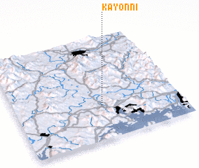 3d view of Kayŏn-ni