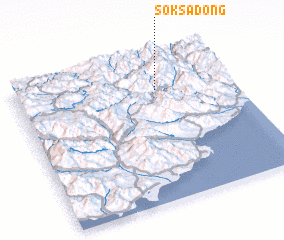 3d view of Soksa-dong