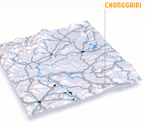 3d view of Chŏnggwi-ri