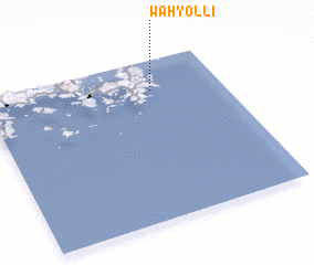 3d view of Wahyŏl-li