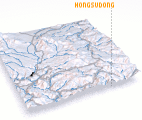 3d view of Hongsu-dong