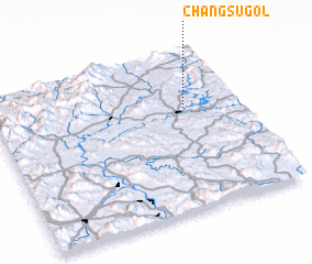 3d view of Changsu-gol