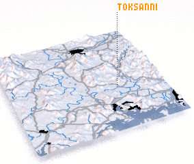 3d view of Tŏksan-ni