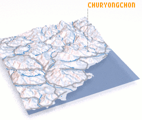 3d view of Churyong-ch\