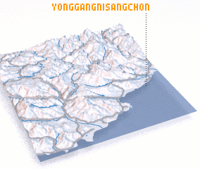 3d view of Yonggangnisang-ch\