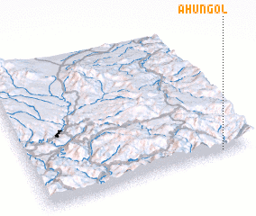 3d view of Ahŭn-gol