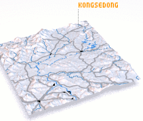 3d view of Kongse-dong