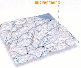 3d view of Kuryong-dong