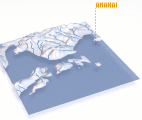 3d view of Amahai