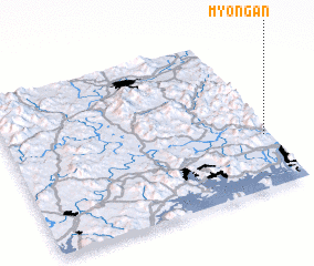 3d view of Myŏng\