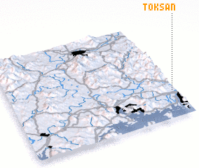 3d view of Tŏksan