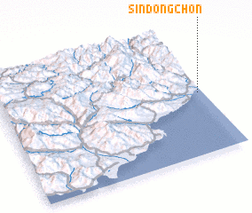 3d view of Sindong-ch\