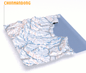 3d view of Chŏnman-dong