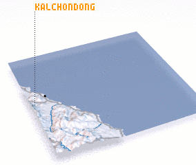 3d view of Kalchŏn-dong