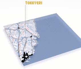 3d view of Tŏkkye-ri