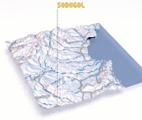 3d view of Sŏdu-gol