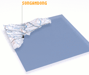 3d view of Songam-dong