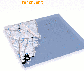 3d view of Tongnyŏng