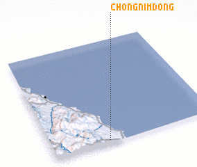 3d view of Chŏngnim-dong