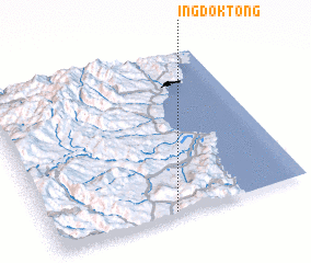 3d view of Ingdŏk-tong