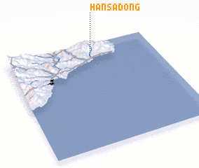 3d view of Hansa-dong